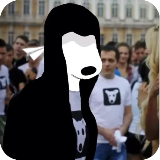 🫥 Стикер «Resistance Dog Army» для Telegram