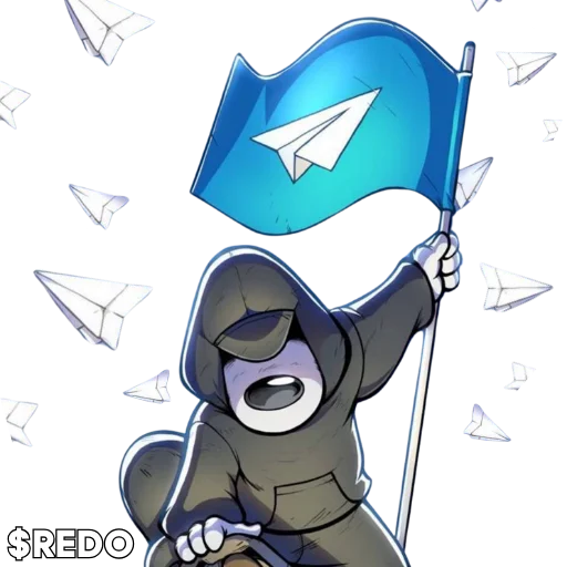 📱 Стикер «Resistance Dog Army» для Telegram