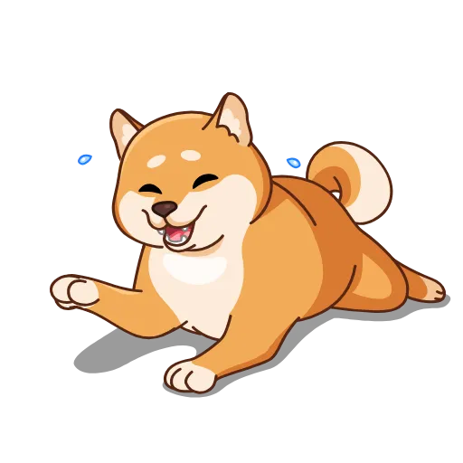 😂 Стикер «Shiba Inu» для Telegram