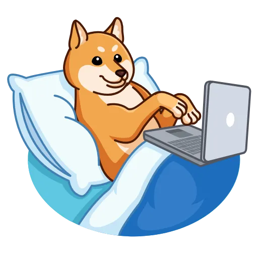 💻 Стикер «Shiba Inu» для Telegram