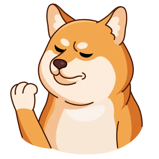 🤦‍♀️ Стикер «Shiba Inu» для Telegram