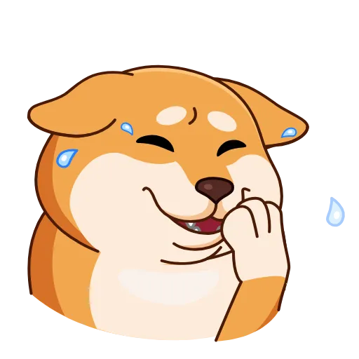 😂 Стикер «Shiba Inu» для Telegram