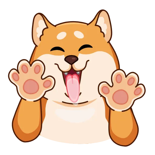 😘 Стикер «Shiba Inu» для Telegram