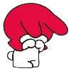 ☹️ Эмодзи «Red» для Telegram
