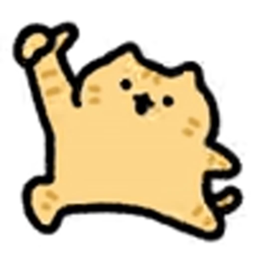 Эмодзи red tabby для Telegram — скачать