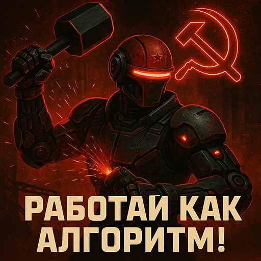Стикерпак Красный Апгрейд для Telegram