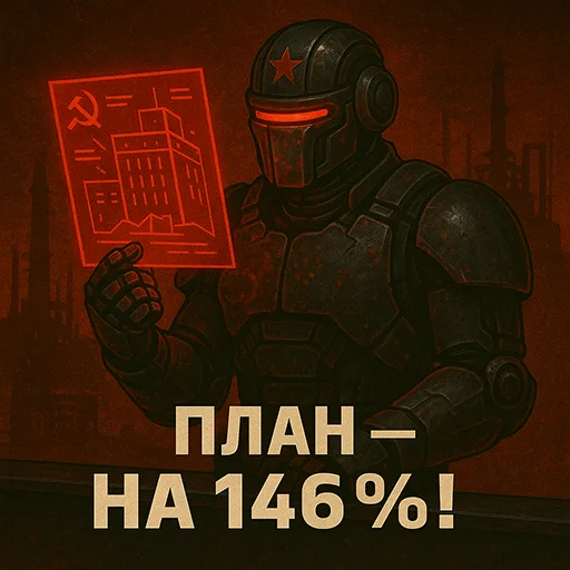 🧰 Стикер «Красный Апгрейд» для Telegram