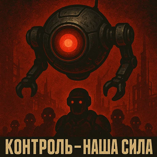 👁 Стикер «Красный Апгрейд» для Telegram