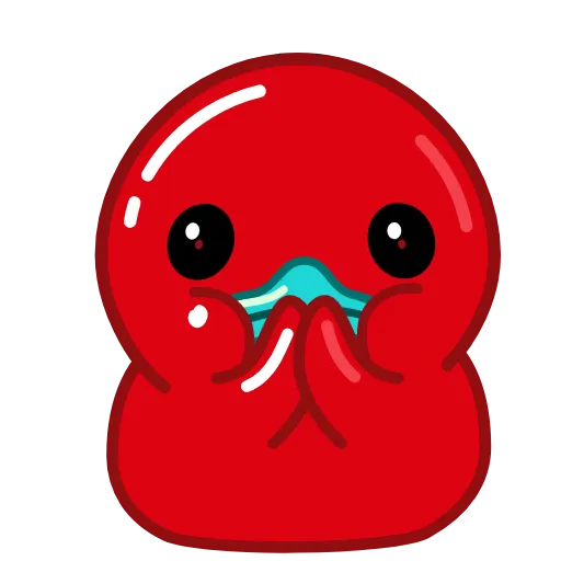 🤮 Стикер «Red Duck» для Telegram