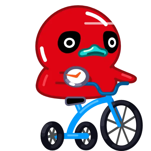 ⏳ Стикер «Red Duck» для Telegram