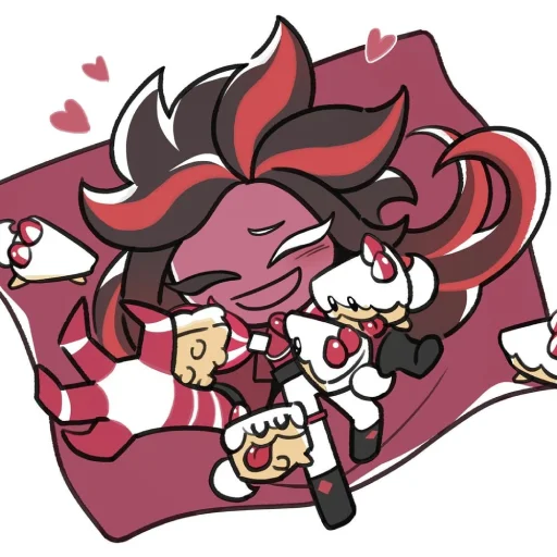 🥰 Стикер «red velvet cookie» для Telegram