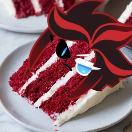 🍰 Стикер «red velvet cookie» для Telegram