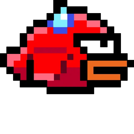 🐤 Эмодзи «red wings» для Telegram