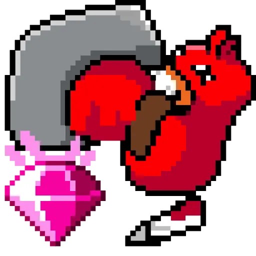🐤 Эмодзи «red wings» для Telegram