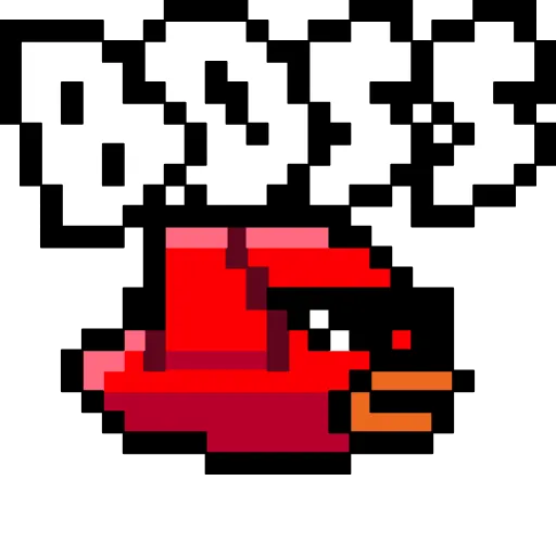 🐤 Эмодзи «red wings» для Telegram
