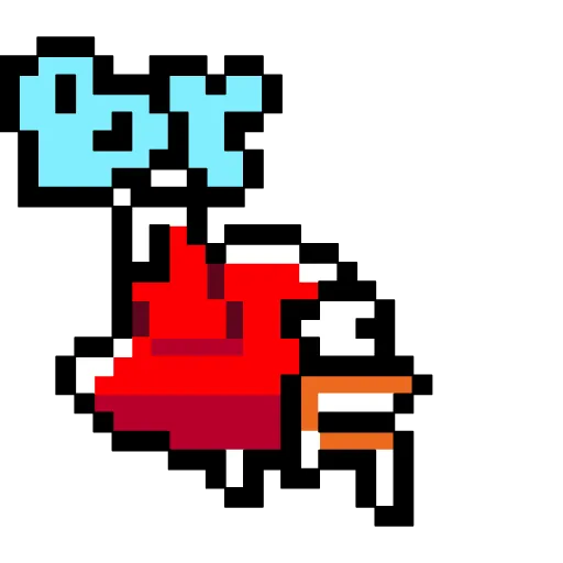 🐤 Эмодзи «red wings» для Telegram