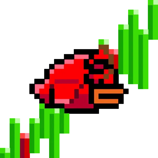🐤 Эмодзи «red wings» для Telegram