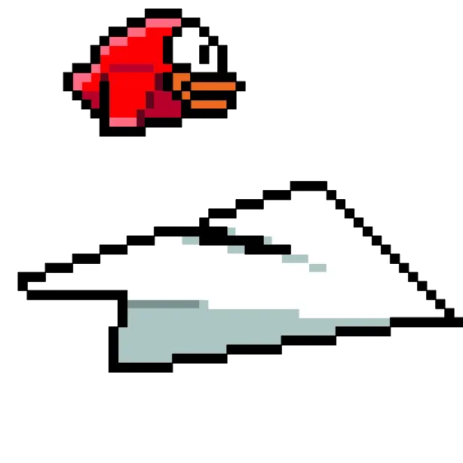 🐤 Эмодзи «red wings» для Telegram