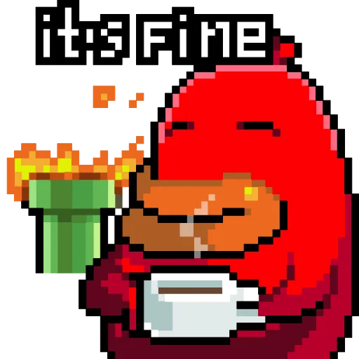 🐤 Эмодзи «red wings» для Telegram