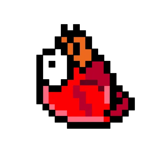 🐤 Эмодзи «red wings» для Telegram
