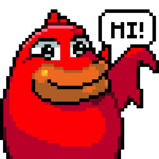 🐤 Эмодзи «red wings» для Telegram
