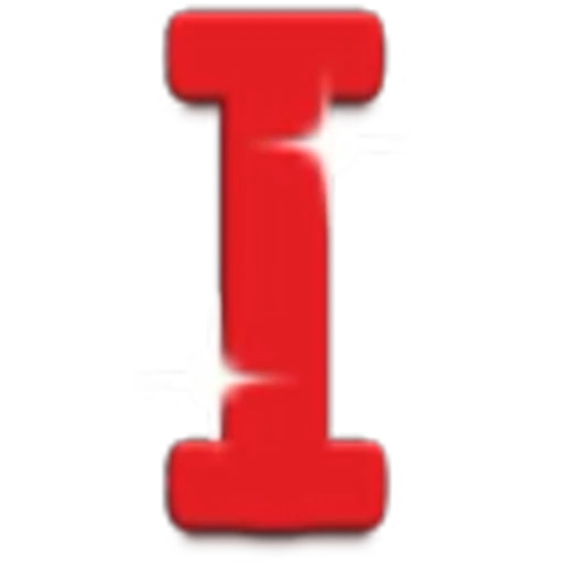🔠 Эмодзи «Red Wink Font» для Telegram