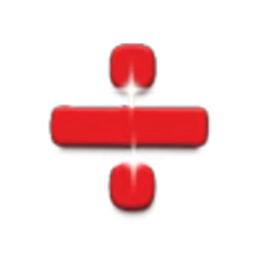 ➗ Эмодзи «Red Wink Font» для Telegram