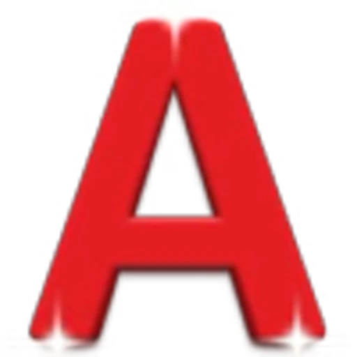 Стикерпак Red Wink Font для Telegram