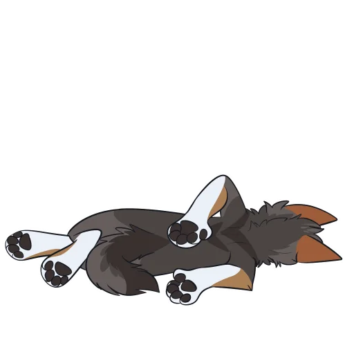 ☠️ Стикер «Red Wolf» для Telegram