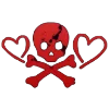 ☠️ Эмодзи «RED ‍?» для Telegram
