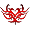 ❣ Эмодзи «RED ‍?» для Telegram