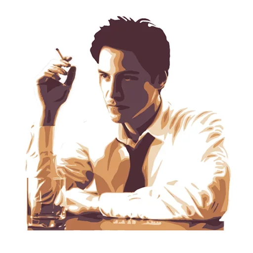 🤔 Стикер «ReevesKeanu» для Telegram