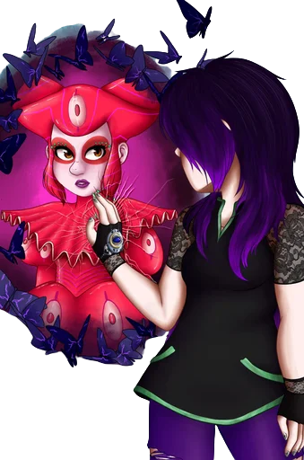 🃏 Стикер «Reflekta - Miraculous» для Telegram
