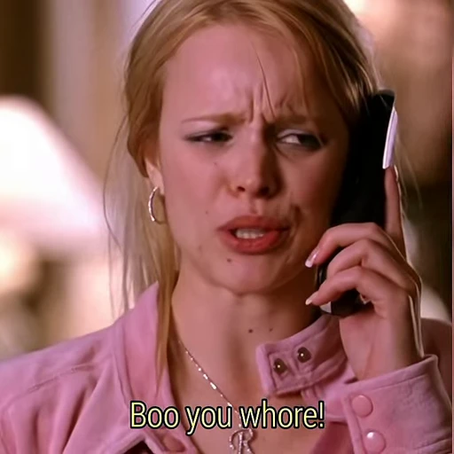 ♥️ Стикер «Regina George» для Telegram
