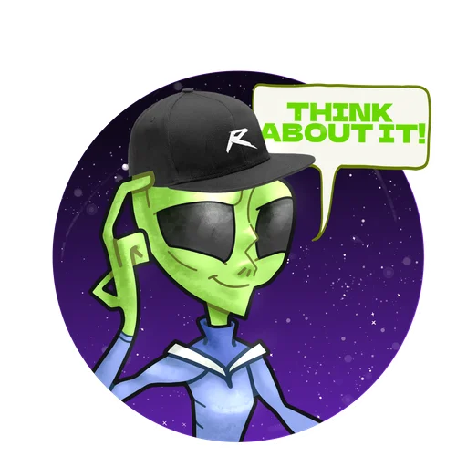 😎 Стикер «Regolith.pro» для Telegram