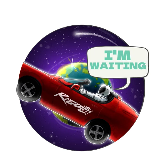 🚘 Стикер «Regolith.pro» для Telegram
