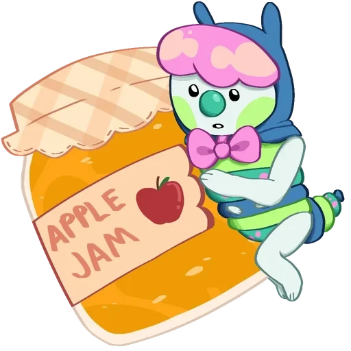 🍏 Стикер «Pilby» для Telegram