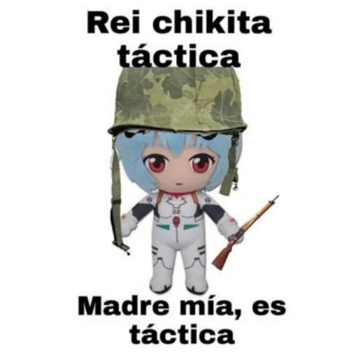 🪖 Стикер «Rei Chiquita» для Telegram