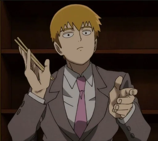 ⚡ Стикер «Arataka Reigen» для Telegram