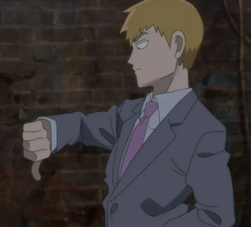 ⚡ Стикер «Arataka Reigen» для Telegram