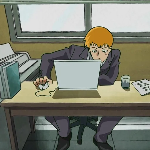 ⚡ Стикер «Arataka Reigen» для Telegram