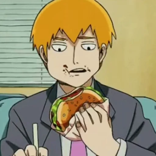 🍔 Стикер «Reigen Arataka» для Telegram