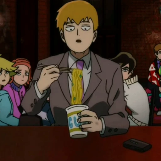🍜 Стикер «Reigen Arataka» для Telegram