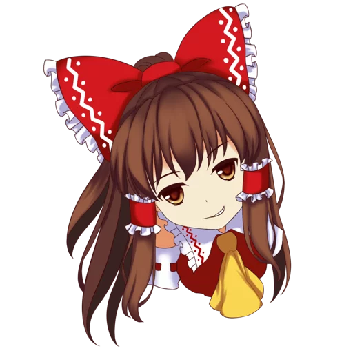 😏 Стикер «Hakurei Reimu» для Telegram