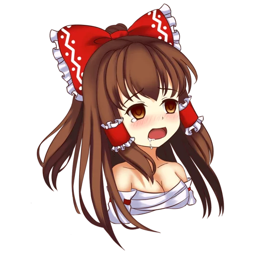 😳 Стикер «Hakurei Reimu» для Telegram