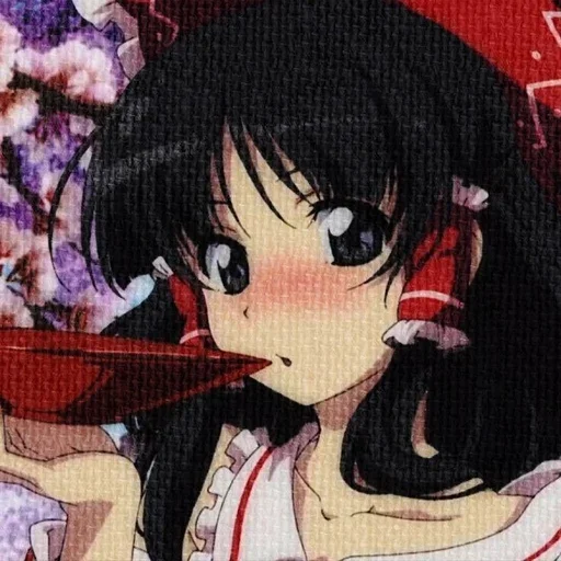 🀄 Стикер «Reimu» для Telegram