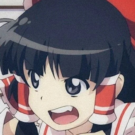 🀄 Стикер «Reimu» для Telegram
