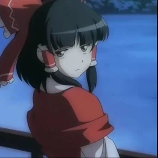 🀄 Стикер «Reimu» для Telegram