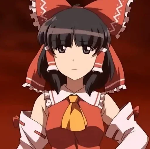 🀄 Стикер «Reimu» для Telegram