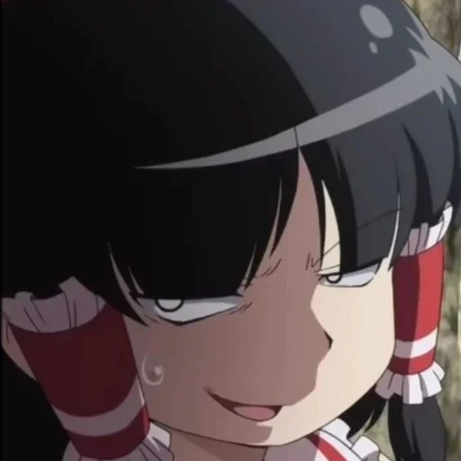 🀄 Стикер «Reimu» для Telegram